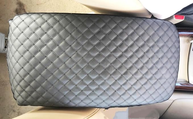 Center Console Armrest Cover Fits Toyota Avalon 2006‑2017 | Synthetic Leather, Non‑Slip, Scratch & Pet‑Resistant Interior