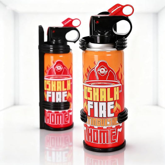 2PCS Mini Fire Extinguishers for Vehicle & Home & Kitchen- Small Portable Car Fire Extinguisher Kit with Brackets - Stay Safe Emergency Suppression for Motorcycle & RV & Kitchen