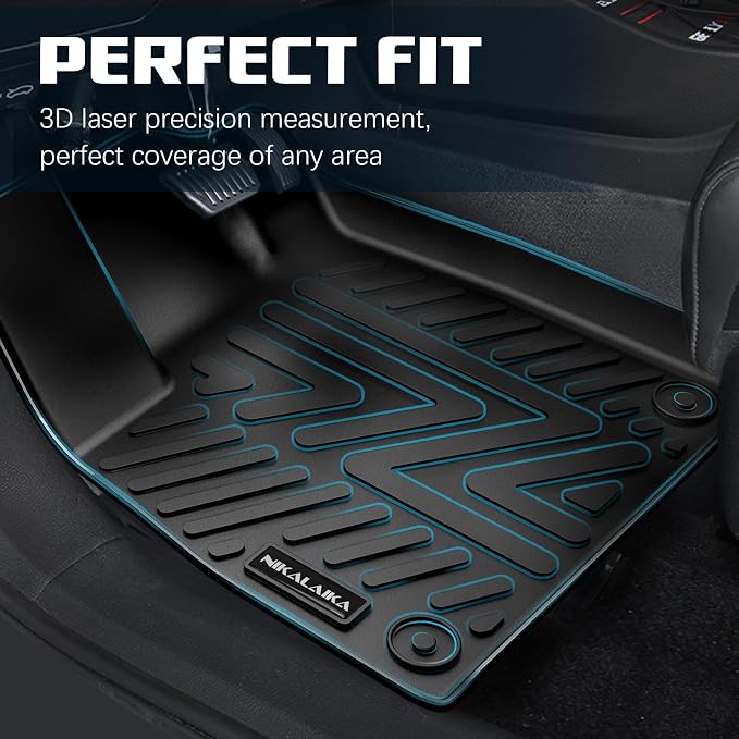 All Weather Floor Mats Trunk Mat with Backrest Mat Fit for 2026 Hyundai Palisade 7/8 Seat Hybrid, TPE Odorless Anti-Slip Floor Liners Cargo Mat Protector for 2026 Palisade Accessories