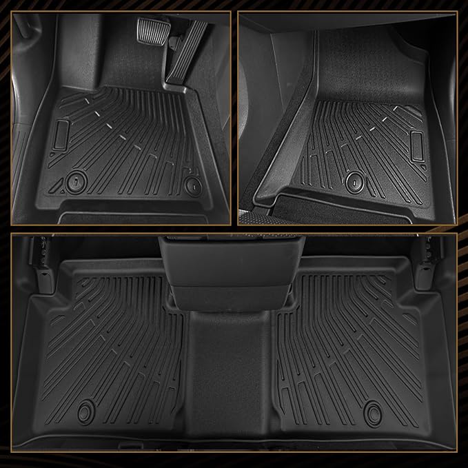 Naibeve Floor Mats for 2010-2012 Toyota 4Runner | All Weather Custom Fit Floor Mats, Cargo Mat, Backrest Mats Interior Protector accessories