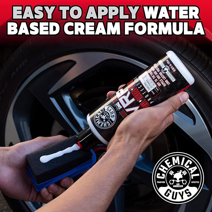 Chemical Guys, VRP Vinyl, Rubber & Plastic Dressing, Dry to Touch, 3-Pack | Satin shine on tires, trim, dashboards and weatherstripping, non-greasy and dry to the touch, indoors or out