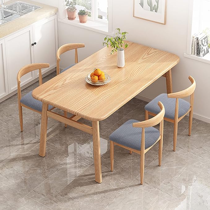 Fuloon Stretch Seat Cushion Covers 4 PCS, Washable Chair Seat Slipcover Chair Cover Dining Room for Hotel, Ceremony, Banquet Wedding Party (Grey, 4)