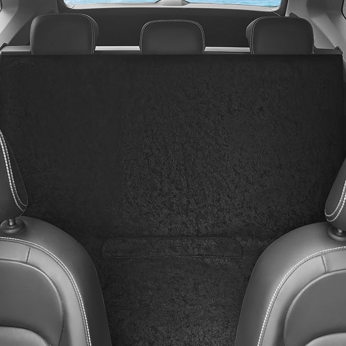 Waterproof Car Seat Cover Bench Black Full Size Universal Fits Car Sweat Towel for Trucks SUV Van Rear Car Seat Protector Protector Cloth Seats Pack of 1