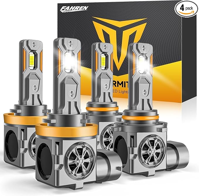 Termitor Latest 9005 H11 Light Bulbs Combo, H9 HB3 Halogen for Off-road