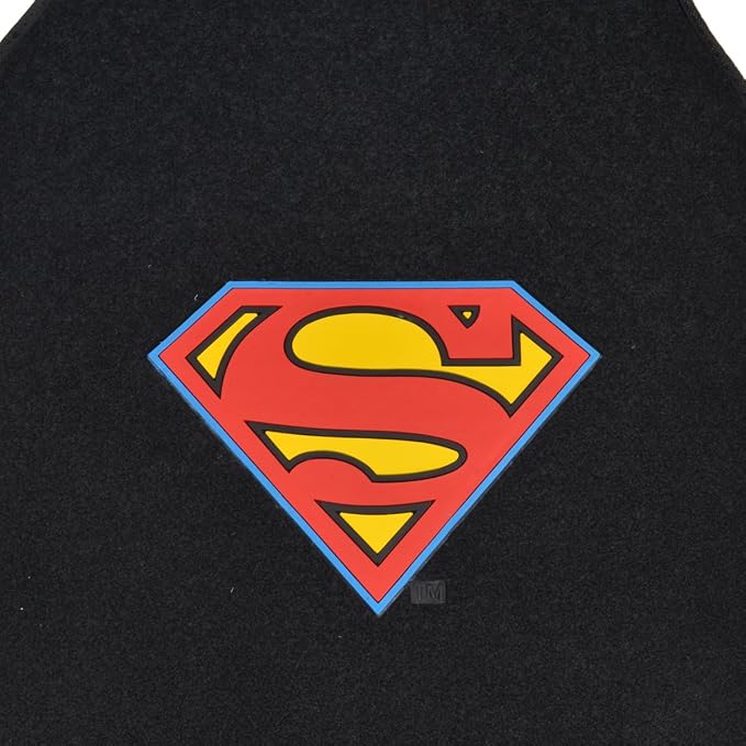 BDK Warner Brothers DC Comics Classic Superman Licensed Auto Carpet Floor Mats, Universal Fit 4PC Set Front & Rear for Car Truck Van SUV