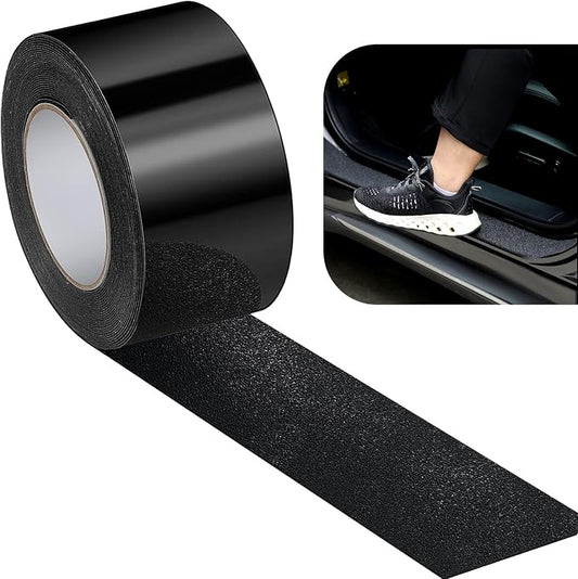 Frienda Car Door Edge Guards Door Sill Protector Automotive Entry Guard Anti Collision Scuff Sill Trim Protection Strips for Most Cars Vehicles Accessories(2.8 Inch Wide, 32.8 Feet,Black)