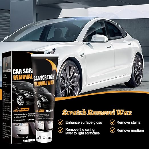 Scratch Remover for Vehicles, Upgrade Car Scratch Remover for Deep Scratches, Car Polishing Wax Scratch Remover for Vehicles,Car Scratch Repair Paste,Cars Paint Scratchs Repair Kit (3PCS)