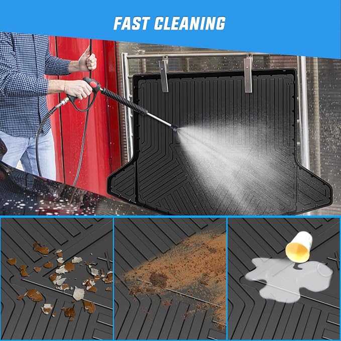 Nilight Cargo Mats for Mazda CX5 CX-5 2017 2018 2019 2020 2021 2022 2023 2024 2025 All Weather Protection Heavy Duty Cargo Liners