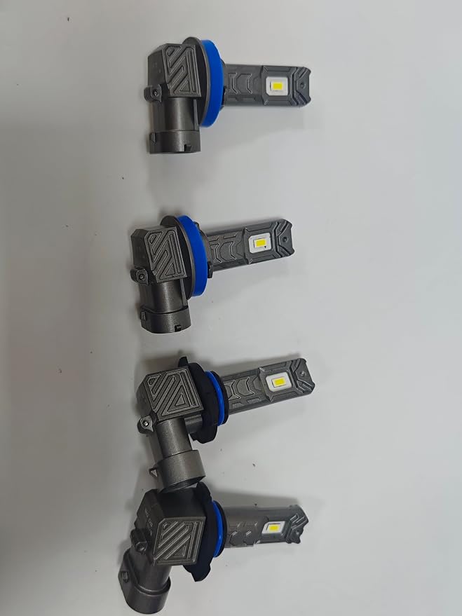 Marsauto 9005 H11 LED Bulbs Combo, IP68 Plug and Play, Pack of 4