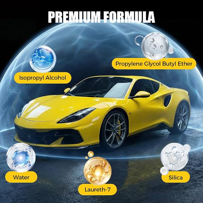 Car Scratch Removal Wax, 2026 New Scratch Remover for Vehicles, Car Paint Scratch Repair Kit for Deep Scratches, Universal Polishing Compound with Sponge (2pcs)