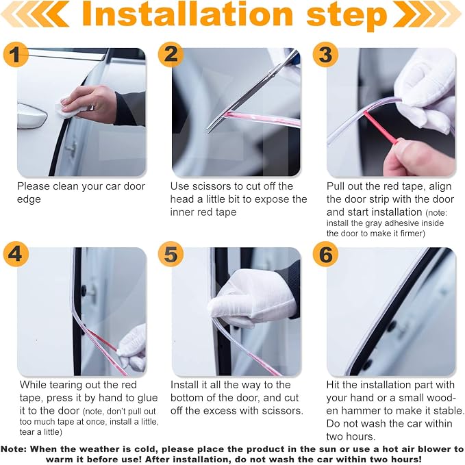 White Car Door Edge Protector,32Ft(10M) Car Edge Trim Rubber Seal Protector with U Shape Car Protection Door Edge Guard Fit for Most Car