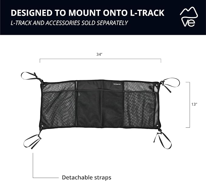 Van Essential Road Trip Cargo Net - Medium