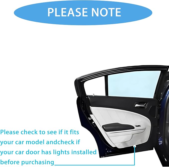 Door Light Logo,HD Door Light Logo Welcome Lights Lamp Door Light Puddle Lights Kit Compatible with Accessories A B C E M GL GLA GLC GLE Class(2PCS)