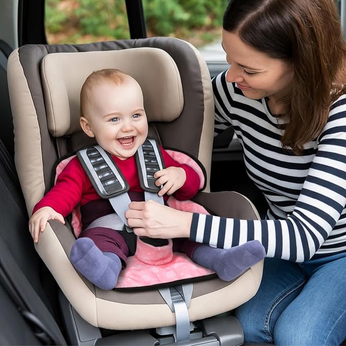 HunnmingRe 2 Pack Boho Car Seat Protector for Potty Training Waterproof Piddle Pad Cover from Spillages Nappy Leaks Toilet Training Anti Slip Backing Strollers Carseat Liner for Toddlers Babies