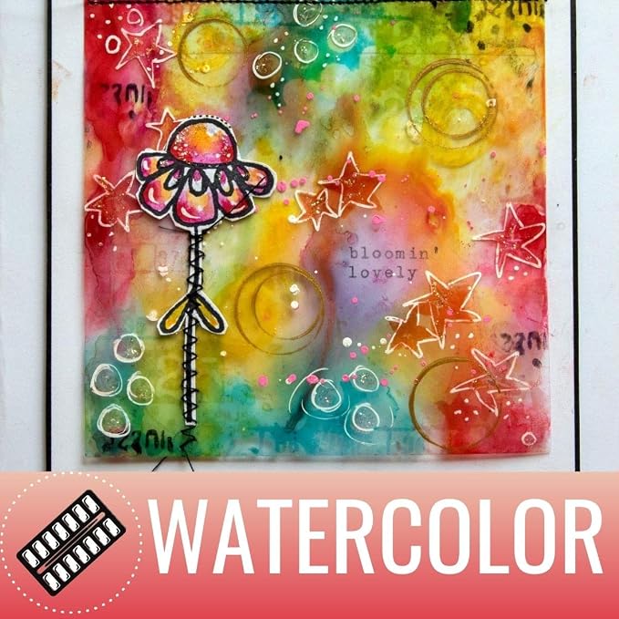 Grafix Dura-Lar 0.004" Film, Ultra Clear Wet Media 50" x12', Plastic Film Coated to Accept Water Based Mediums. Perfect for Watercolor, Painting Composition, as a Painting Surface, Roll