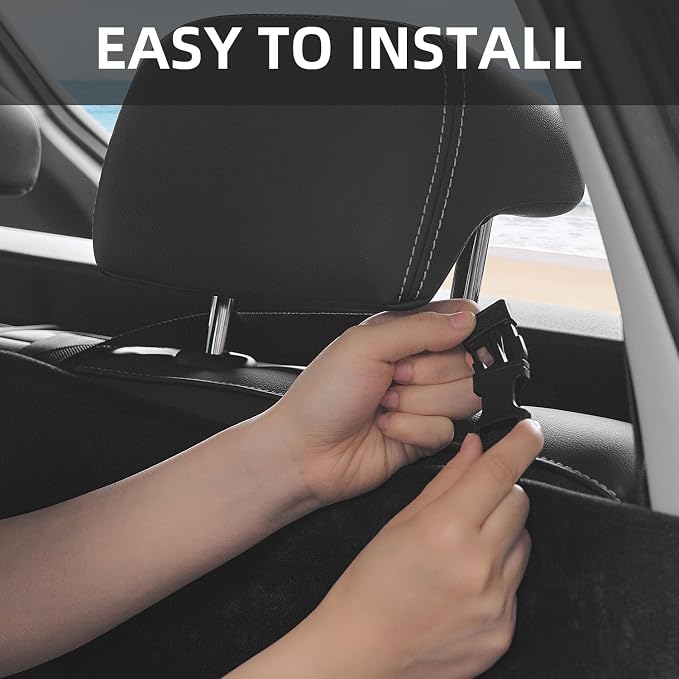 Waterproof Car Seat Cover Bench Black Full Size Universal Fits Car Sweat Towel for Trucks SUV Van Rear Car Seat Protector Protector Cloth Seats Pack of 1
