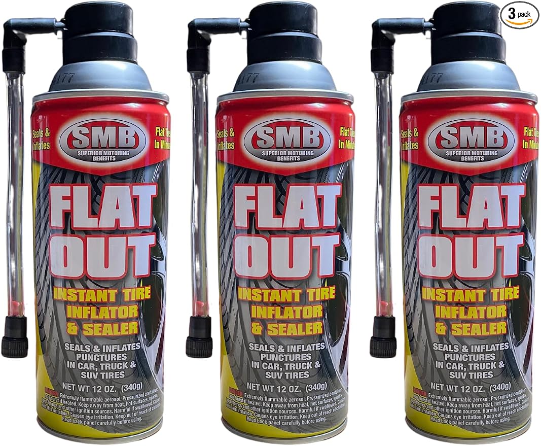 Flat Out Tire Inflator Sealer (3, 36)