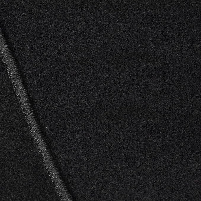 Fit 2016-2021 Honda Civic Floor Mat Nylon Black | IKON MOTORSPORTS, Factory Fitment Floor Mats Carpet Front & Rear 4PC