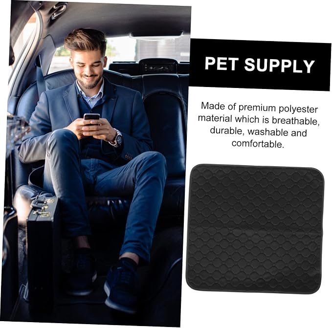 Waterproof Seat Protector Pad Non Slip Washable Car Seat Cushion Reusable Absorbent Chair Cover for Elderly Adults Children Pets 22X21 Inches
