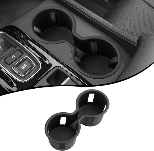 Autorder Car Cup Holder for Honda Pilot 2023-2025/Passport Ridgeline 2024-2025 2026 Accessories Water Cup Holders TPE Durable Cup Holder Insert for Pilot