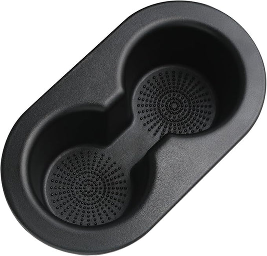 Rear Seat Cup Holder,Compatible with 2005-2011 Dodge DAKOTA/2002-2019 Dodge Ram 1500 2500 3500 4500 5500 Replaces 5HD65DX9AC Back Dual Drink Cupholder