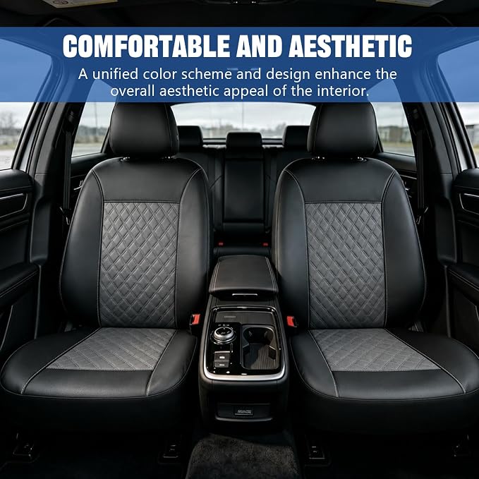 wuyaoyao Automotive›Interior Accessories›Seat Covers & Accessories›Seat Cover Sets (Gray)