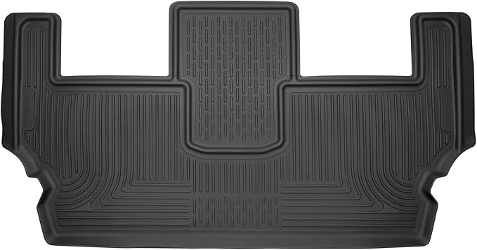 Husky Liners Weatherbeater Floor Mats | Fits 2017-2026 Chrysler Pacifica, 2020-2026 Chrysler Voyager | 3rd Row, 1-pc Black - 14021