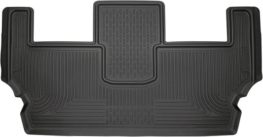 Husky Liners Weatherbeater Floor Mats | Fits 2017-2026 Chrysler Pacifica, 2020-2026 Chrysler Voyager | 3rd Row, 1-pc Black - 14021