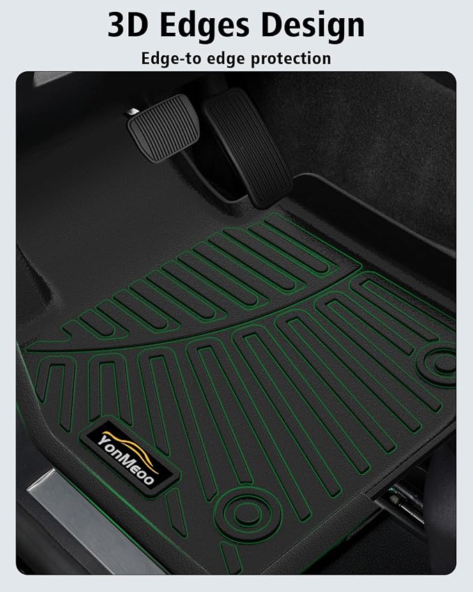 Floor Mats Custom for Mazda CX-50 Hybrid 2025-2026 | All Weather TPE Rubber Floor Liners, Cargo Liner, Backrest Mat Full Set for CX50 2025 Plug-in Hybrid Accessories, Black