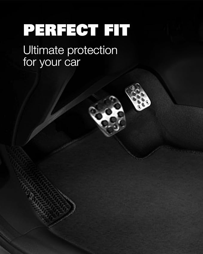 Floor Mats for Honda CRV 2017-2022 - Custom 3D Fit for Honda CR-V 2017 2018 2019 2020 2021 2022 Hybrid - 1st & 2nd Row Set - Anti-Slip Backing - 22oz Heavy Duty Carpet Mat - All Weather Car Liner