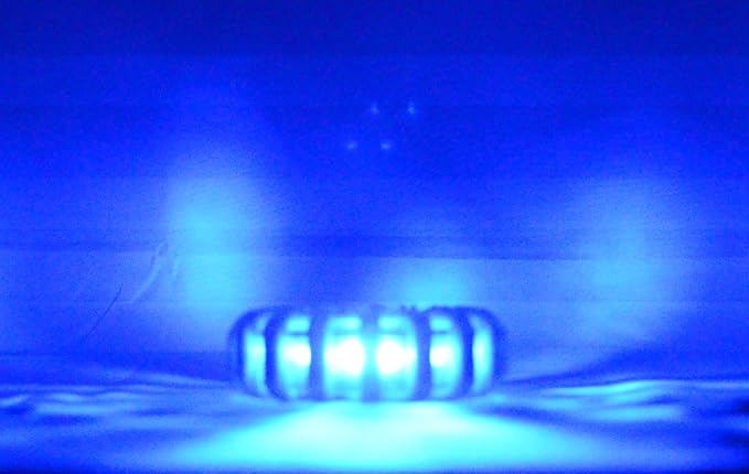 RPF16LM6 CASE OF 6 BLUE RECHARGEABLE 9-FUNCTIONS PORTABLE 16 LED POWER FLARE POWER-MARKERS ROADSIDE EMERGENCY MAGNETIC