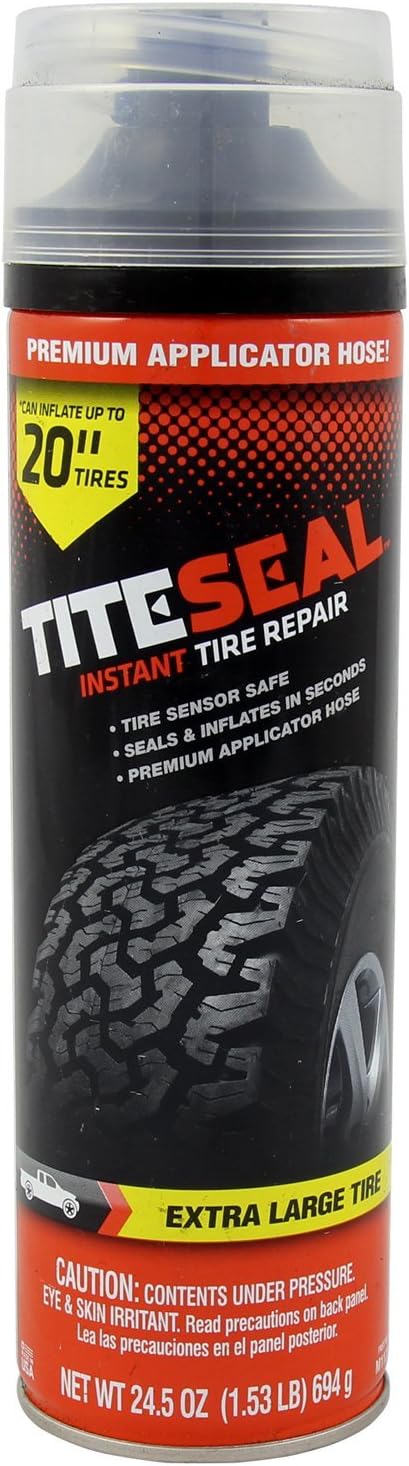TITESEAL by GUNK M1128/6 Instant Tire Repair for Extra Large Tire - 24.5 oz.