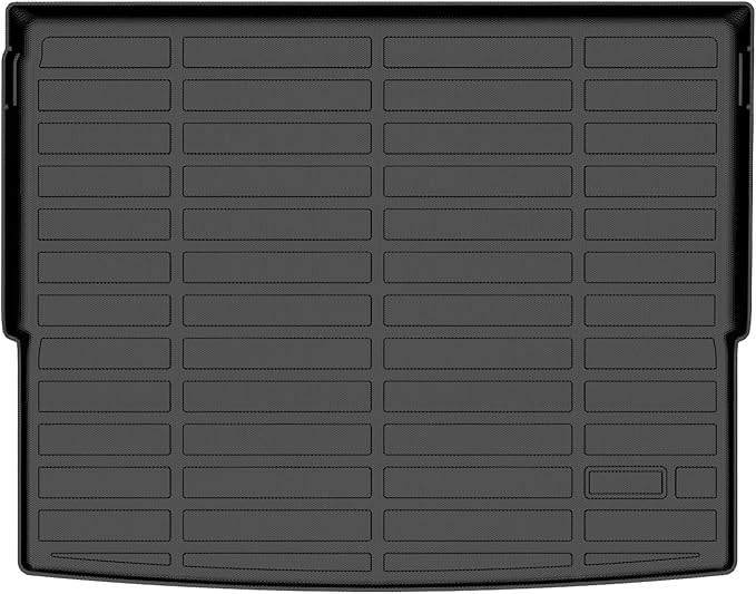 Auxko All Weather Cargo Mat Fit for Nissan Kicks 2026 2025 TPE Cargo Liner Accessories All Season Odorless Anti-Slip Trunk Mat Cargo Mat for Nissan Kicks 2026 2025 Black