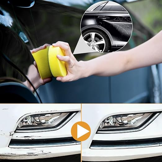 Scratch Remover for Vehicles, Upgrade Car Scratch Remover for Deep Scratches, Car Polishing Wax Scratch Remover for Vehicles,Car Scratch Repair Paste,Cars Paint Scratchs Repair Kit (3PCS)