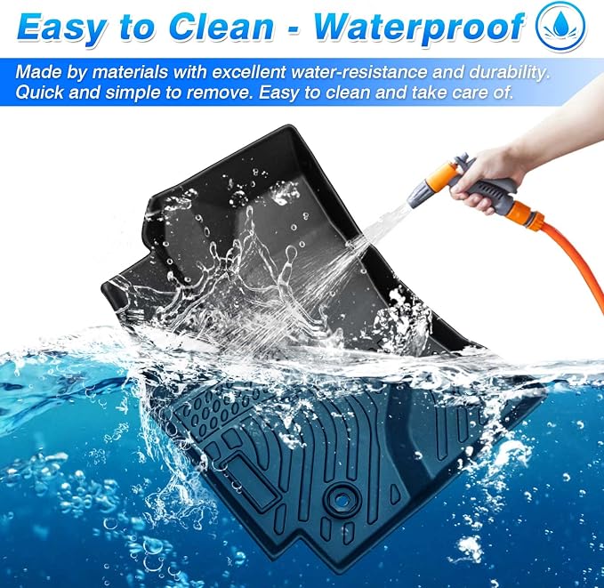Cartist Custom Fit for Floor Mats Toyota Corolla 2014 2015 2016 2017 2018 2019 (Only Fit Sedan with Automatic Transmission) All Weather Floor Liners for Corolla Accessories