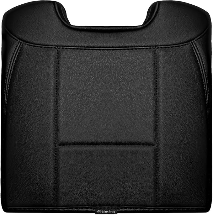 Muslogy Center Console Armrest Cover Fit for Ford Expedition 2025 2026 Accessories, Comfort Armrest Pad Console Lid Cushion Vegan Leather Regular Thick