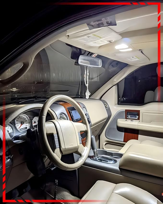 LED Interior Light Kit Package Replacement for HYUNDAI Sonata YF 2011 2012 2013 2014 2015 2016 2017 2018 2019, Super Bright 6000K White