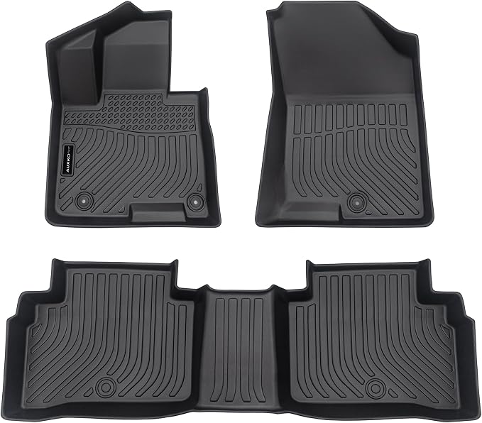 Auxko All Weather Floor Mat & Cargo Mat Fit for 2026 2025 2024 2023 2022 Hyundai Tucson Gasoline(Not Hybrid or PHEV) TPE Liner Tucson Accessory Set All Season Odorless Anti-Slip Floor Trunk Liner