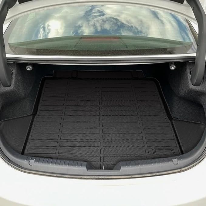 Floor Mats for Chevy Malibu 2016-2025,2023 Malibu TPE Floor Mats | Custom Fit Chevrolet Malibu LS, RS, LT, Premier, Anti-Slip 1st& 2nd Row&Cargo Liner,Cargo NOT for Hybrid 2017-2024 or Limited