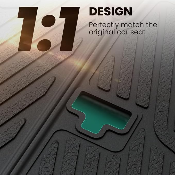 LASFIT Backrest Mats for Jeep Gladiator JT 2020-2025 2026 Rear Trunk Seatback Mats All Weather TPE Custom Fit Accessories, Black
