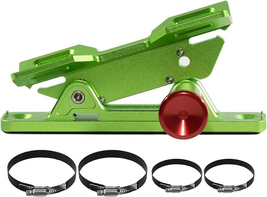 Aluminum Quick Release Fire Extinguisher Mount for 1-10LB Extinguisher | Fit Most Vehicle, Adjustable Roll Bar Holder Compatible with Jeep Wrangler TJ/JK/JL/JKU, Polaris RZR, Can-Am X3, Neon Green