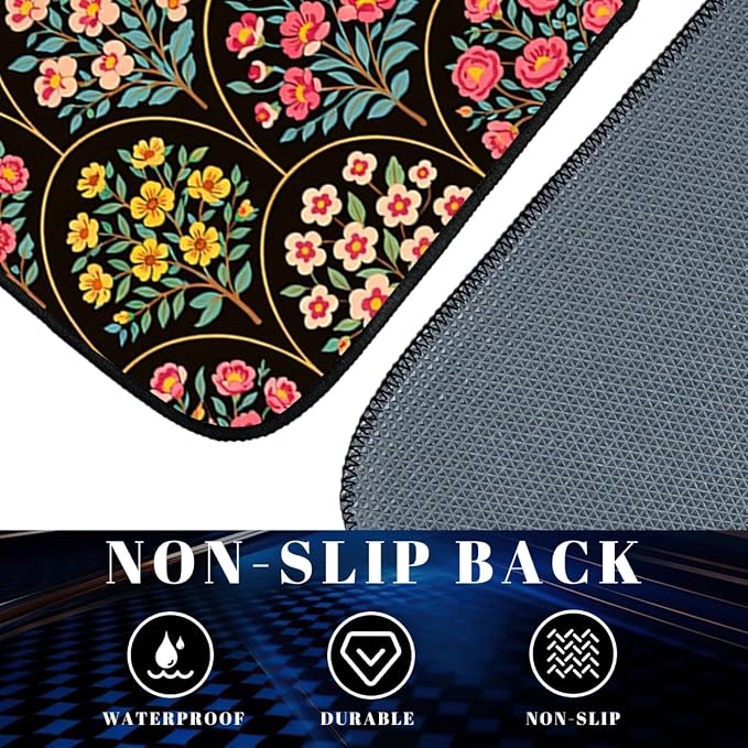 Butterfly Car Floor Mats Kawaii Purple Fantasy Glow Carpet Front Rear Carpets Mat Decorative Car Floor Carpets Non-Slip Auto Car Accessories Universal Fit Car Accessories for Truck