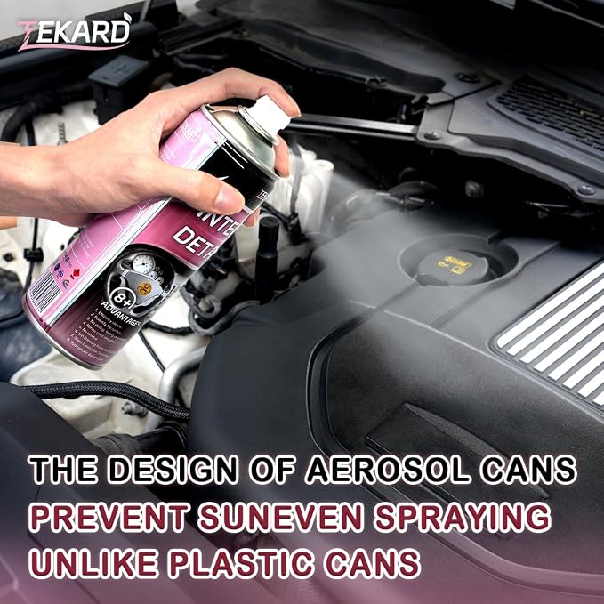 Car Interior Cleaner, Leather Cleaner, 15 oz. Large-Capacity Interior Detailer in Iron Can, Wheel Cleaner, Suitable for Cleaning Rubber, Plastic, and Leather Surfaces Inside Vehicles (3 Bottle)