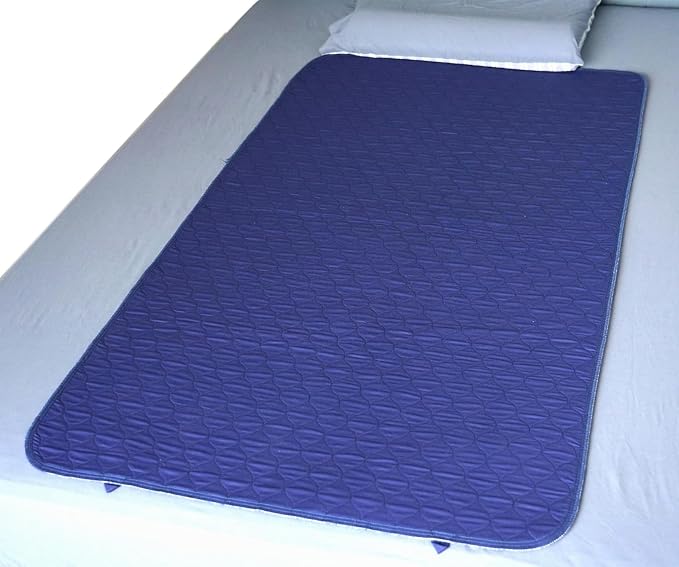 Careboree Washable Waterproof Bed Pads, Extra Absorbent 34”x60” (2 Pack | Anti Slip, Mattress and Furniture Protectors, Breathable, reusable underpads for Incontinence,Adults, Elderly, Kids, Pets