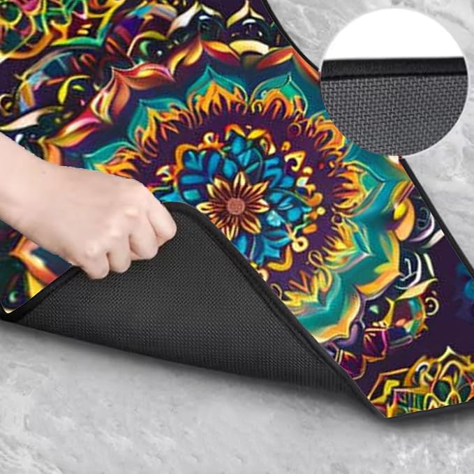 Car Floor Mats Non-Slip Automotive Floor Mats All-Weather Front Rear Car Floor Foot Mat Sets of 4 Pieces Foot Mats Rugs Carpet for Car Trucks SUV Sedans (FUGU-04)