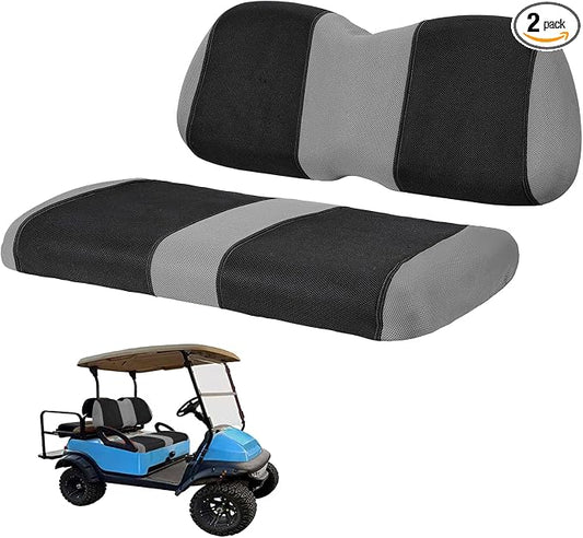 Golf Cart Front Seat Covers for Club Car Precedent 2004 and Up, Durable Polyester Fabric Club Car Precedent Seat Covers, Breathable Washable