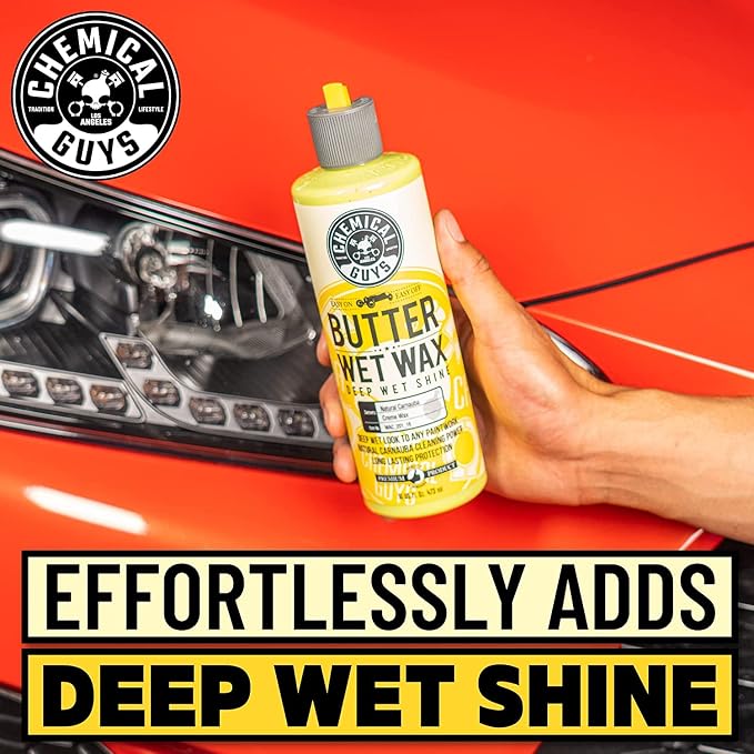 Chemical Guys, 7-Piece Starter Car Care Kit, Wash, Wax & Interior Cleaning | Six 16 oz care chemicals plus accessories for washing, waxing and interior cleaning, an all-in-one starter set
