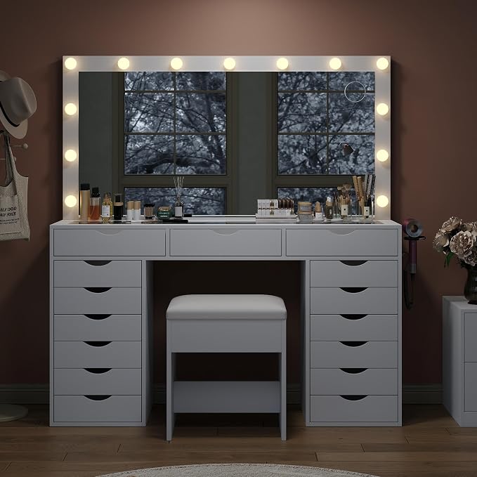 Yanosaku LED Vanity Mirror Light Bulbs