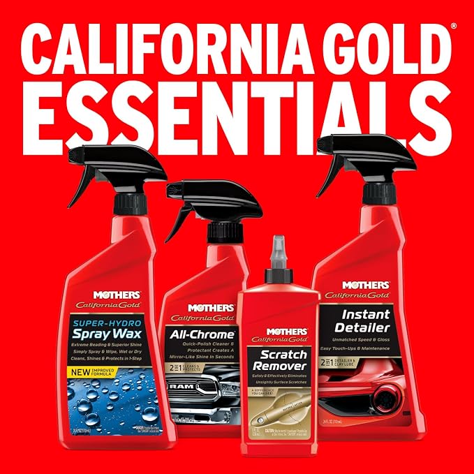 Mothers California Gold Scratch Remover, 8 oz. (08408) | Safely & Effectively Eliminates Light Scratches, Scuffs & Transfers from Paint & Clearcoat, Handles and High-Touch Areas