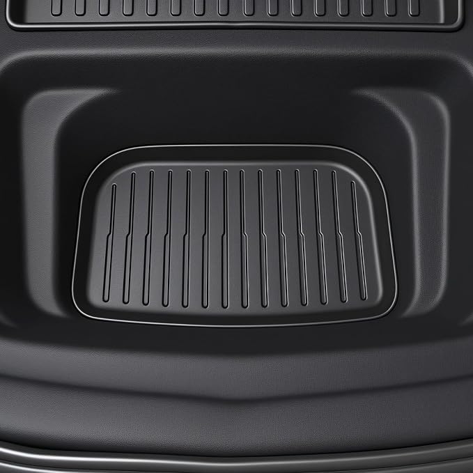 SUPER LINER Tesla Model Y Juniper 2025 2026 Floor Mats & Cargo Liners Full Set 9 PCS Extra-Thick TPE CabinProtect™ for 5-Seater | All-Weather Pet & Child-Friendly Accessories(Not for Standard)